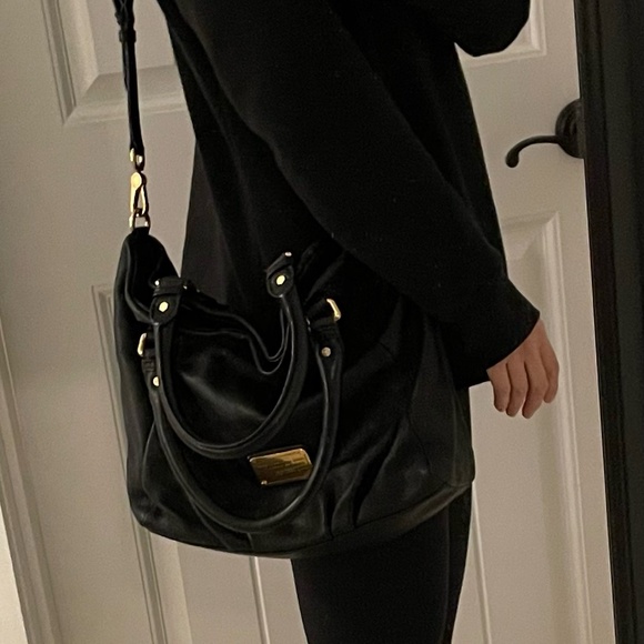 Marc By Marc Jacobs Classic Q Fran Black Pebbled Leather - Picture 11 of 16